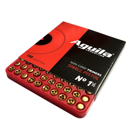 Aguila No. 1-1/2 Small Pistol Primers 5000 Count Case
