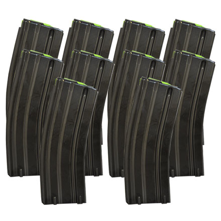 AR-15  30 Round Steel 5.56 Magazine 10 Pack