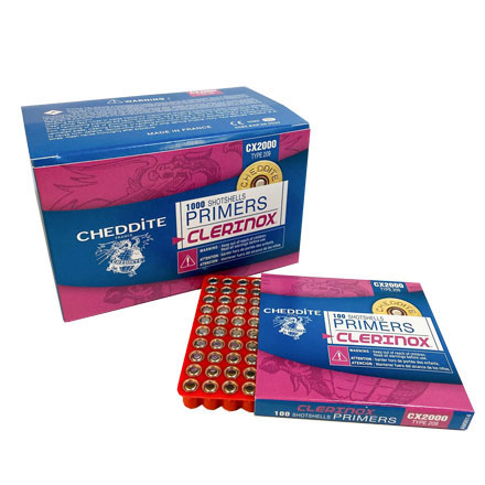 Cheddite Clerinox CX2000 209 Primers 5000 Count Case