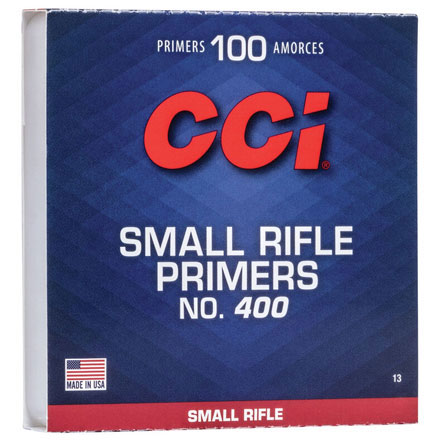CCI #400 Small Rifle Primers 5000 Count Case