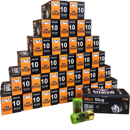 Sterling 12 Gauge Tactical Series 1.96" 1oz Mini-Slug 280 Round Case