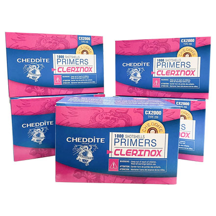 Cheddite Clerinox CX2000 209 Primers 5000 Count Case