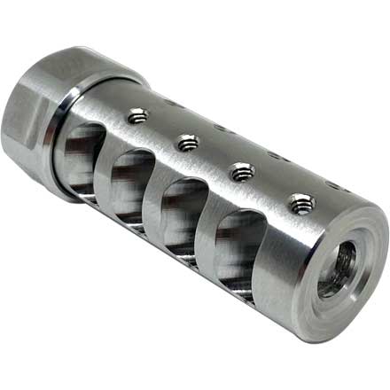 Gen 3 Little Bastard Self Timing Muzzle Brake 5/8x24 6mm Stainless