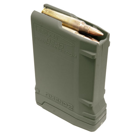 AR-15 10 Round Magazine Mod-2 Olive Drab Green