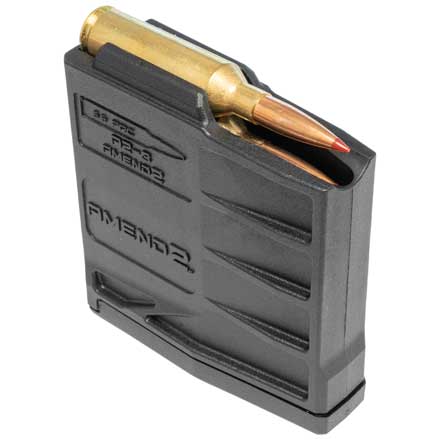 6.5 PRC Short-Action AICS 3-Round Magazine Mod-3 Black