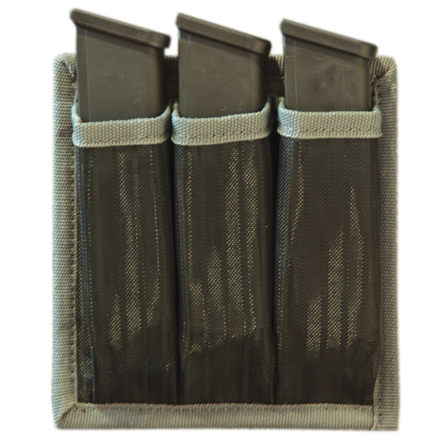 Magazine Holder Hook/Loop (Holds 3 Mags)