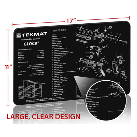 Glock Gun Cleaning Mat