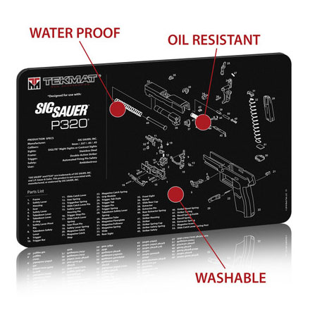Sig Sauer P320 Gun Cleaning Mat