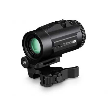 Vortex Micro 3X Magnifier With Quick-Release Mount