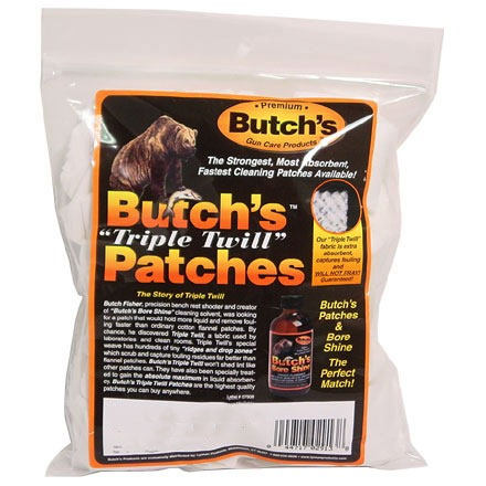 Butch's Triple Twill Cleaning Patches