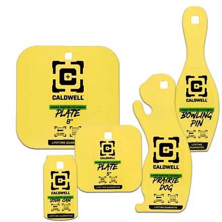 Caldwell AR500 1/4" Rimfire & Handgun Steel Targets