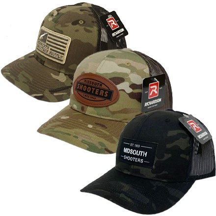 Richardson 862 Multicam Trucker Caps With Various Midsouth Brands