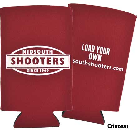 Midsouth Shooters 16oz Tall Boy Single Coozies
