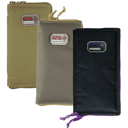 Pistol Sleeves with Locking Zipper